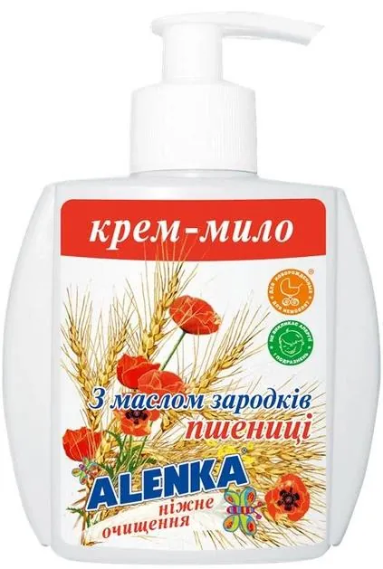 Крем-мило рідке Alenka з олією зародків пшениці, 200 г