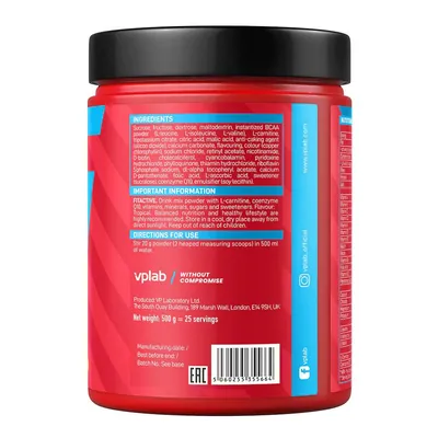Ізотонік VPLab Endure Fit Active Isotonic Drink тропічні фрукти, 500 г