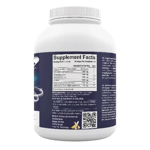 Хондропротектор En'vie Lab 7 Active Component с коллагеном 2 типа для суставов, со вкусом банана, порошок, 60 порций