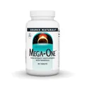 Мультивітаміни та мінерали без заліза Source Naturals Mega-One, 90 таблеток