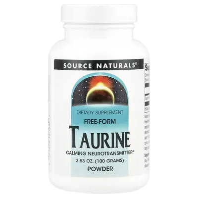 Таурин Source Naturals Taurine порошок, 100 г