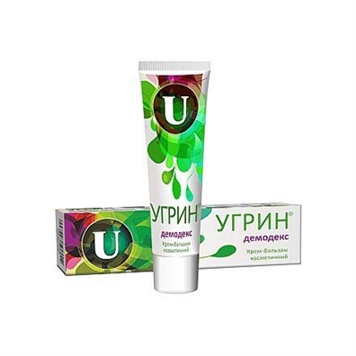Угрин Демодекс крем-бальзам косметический по 41 г в тубах
