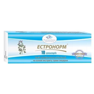 Эстронорм суппозитории №10