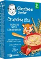 Каша суха швидкорозчинна Gerber Мультизлакова з хрусткими пластівцями та шматочками полуниці для дітей від 1 року, 200 г