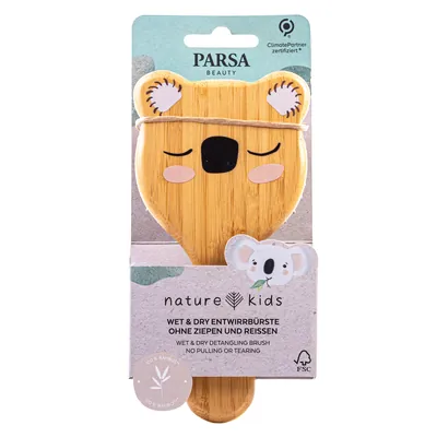 Щітка для волосся Parsa Beauty коала бамбукова