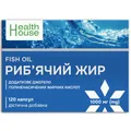 Риб'ячий жир Health House капсули 1000 мг №120