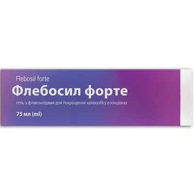 Флебосил форте Fidem Pharm гель, 75 мл