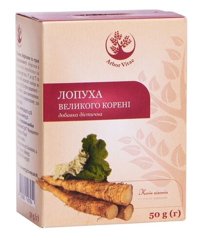 Лопуха больших корней Arbor Vitae по 50 г в пач.