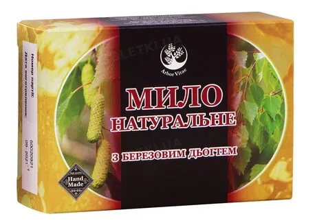Мило натуральне Arbor Vitae з дьогтем, 75 г
