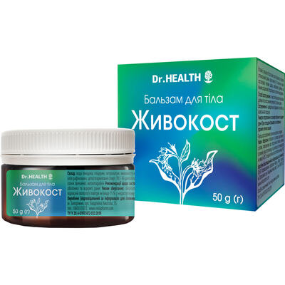 Живокост Doctor Health бальзам для тела по 50 г в конт.