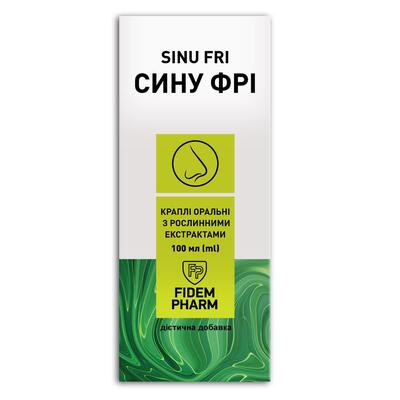 Сину Фри Fidem Pharm капли по 100 мл во флак.