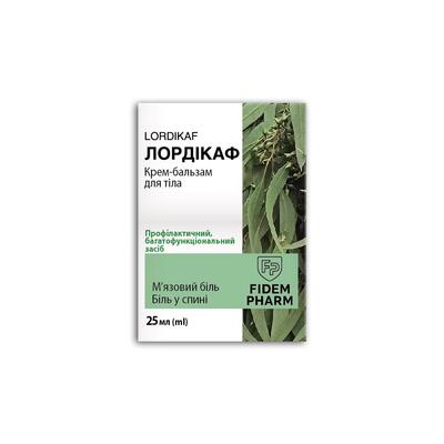 Лордикаф Fidem Pharm крем-бальзам для тела по 25 мл в банках