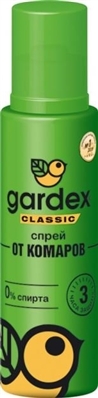 Спрей от комаров Gardex Classic, 100 мл