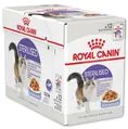 Корм вологий для стерилізованих кішок Royal Canin Sterilised Yelly від 1 року, шматочки в желе, 12 штук по 85 г
