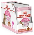 Корм вологий для стерилізованих кошенят Royal Canin Kitten Sterilised Gravy 6-12 місяців, шматочки в соусі, 12 штук по 85 г
