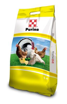 Комбикорм Purina 25000 для бройлеров стартер/гроуэр UNI, 25 кг