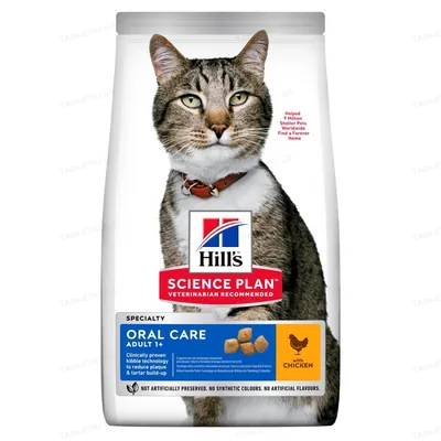 Корм сухий Hill's Science Plan Feline Adult Oral Care догляд за зубами для кішок, 1,5 кг