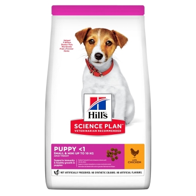 Корм сухой Hill's Science Plan Puppy Small & Miniature для щенков мелких пород, с курицей, 300 г