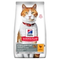 Корм сухой Hill's Science Plan Sterilised Cat Young Adult для стерилизованных кошек, с курицей, 1,5 кг