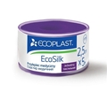Пластырь медицинский Ecoplast EcoSilk на текстильной основе 2,5 см x 5 м, в пластик. катушке