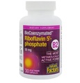 Витамин B2 (Рибофлавин-5-фосфат) BioCoenzymated Riboflavin 5'-Phosphate, 50 мг, 30 капсул