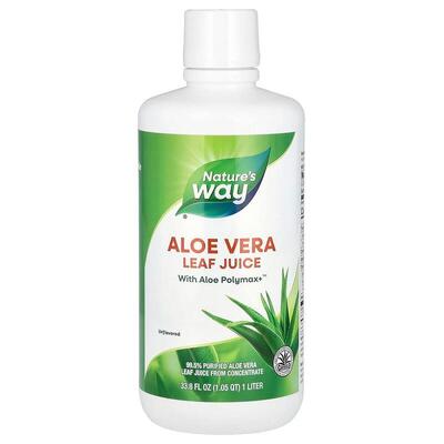 Алоэ вера Nature's Way Aloe Vera, сок листьев, 1 л