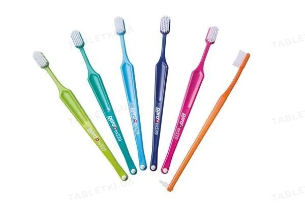 Зубна щітка Paro Swiss toothbrush exS39 ультрам'яка, з монопучковою насадкою