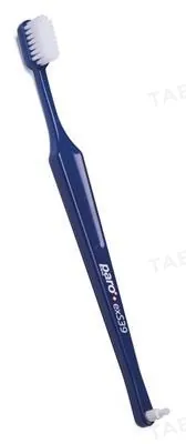 Зубна щітка Paro Swiss toothbrush exS39 ультрам'яка, з монопучковою насадкою, поліетиленова упаковка