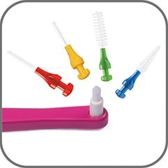Зубная щетка Paro Swiss toothbrush M27L средней жесткости, с монопучковой насадкой
