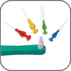 Зубная щетка Paro Swiss toothbrush M39 средней жесткости, с монопучковой насадкой