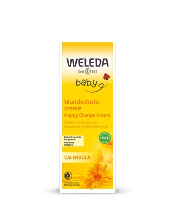 Крем детский под подгузник от опрелостей Weleda Baby Calendula Календула, 75 мл