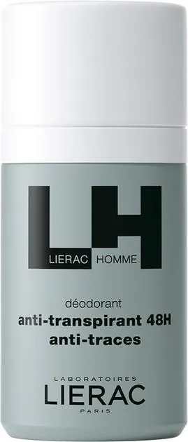 Дезодорант-антиперспірант кульковий Lierac Homme 48h для чоловіків, 50 мл