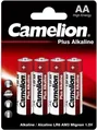Батарейка Camelion LR6-BP4 Plus Alkaline, 4 штуки