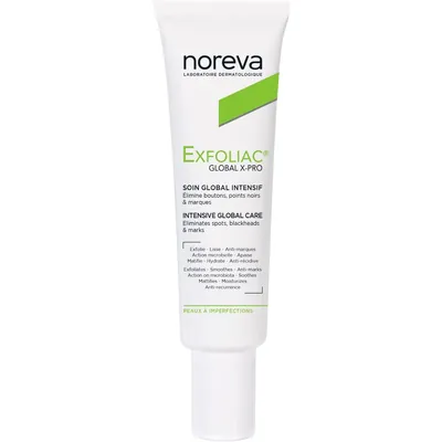 Гель для обличчя Noreva Exfoliac global X-PRO для проблемної шкіри, 30 мл