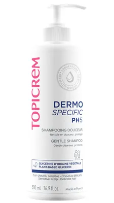 Шампунь ніжний Topicrem Dermospecific pH5, 500 мл