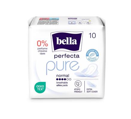 Прокладки гигиенические Bella Perfecta Pure Normal, 10 шт