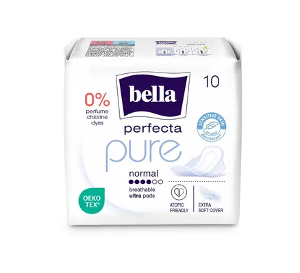 Прокладки гігієнічні Bella Perfecta Pure Normal, 10 шт