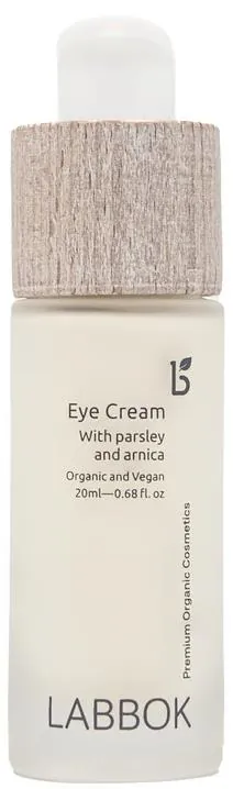 Крем для контуру очей Labbok Eye Cream Dark Circles and Depuff від набряків та темних кіл з гірською арнікою, петрушкою та гірським чаєм, 20 мл