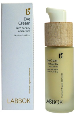 Крем для контуру очей Labbok Eye Cream Dark Circles and Depuff від набряків та темних кіл з гірською арнікою, петрушкою та гірським чаєм, 20 мл