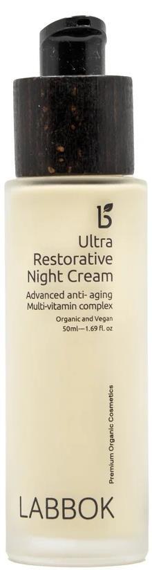 Крем для лица Labbok Night Cream-Antiaging ночной для комплексного антивозрастного и восстанавливающего действия, 50 мл