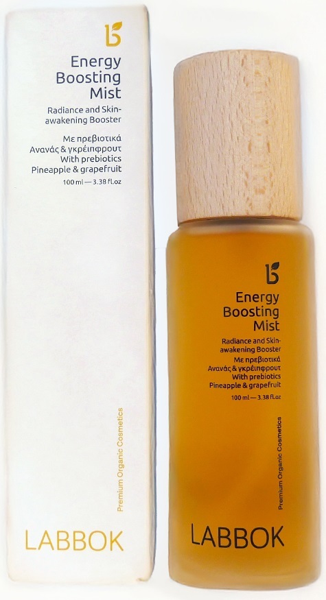 Мiст для обличчя Labbok Energy Booster mist-prebiotics з пребiотиками для пiдвищення eнepгiї тьмяної та зневодненої шкіри, 100 мл