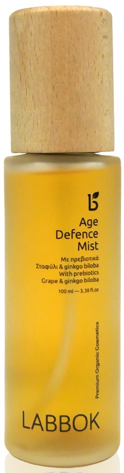 Мист для лица Labbok Age Defence Mist with Prebiotics с пребиотиками для защиты кожи от старения, возрастных изменений, 100 мл
