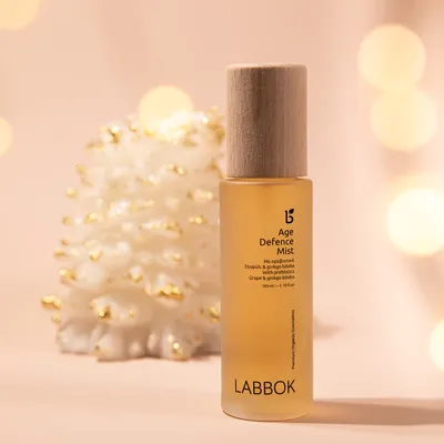Мiст для обличчя Labbok Age Defence Mist with Prebiotics з пребiотиками для захисту шкіри від старіння, вікових змін, 100 мл