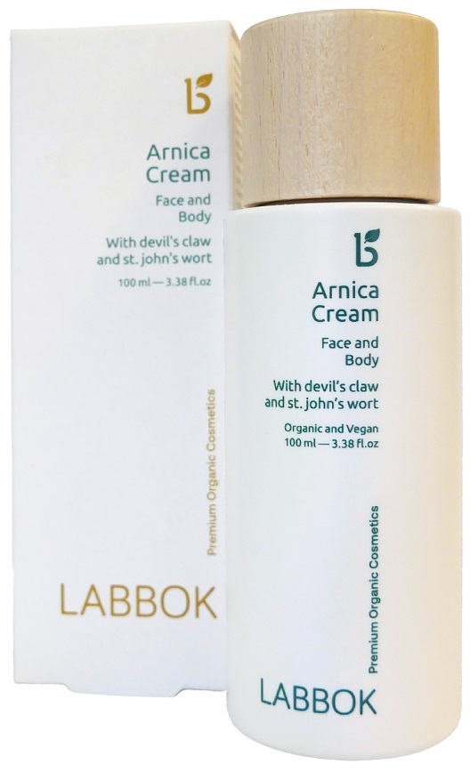 Крем для лица и тела Labbok ?rnica Cream при отеках, кровоподтеках и ушибах с натуральным экстрактом горной арники, 100 мл