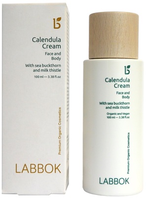 Крем для лица и тела Labbok Restorative Calendula Cream концентрированный питательно регенерирующий с экстрактами календулы, 100 мл