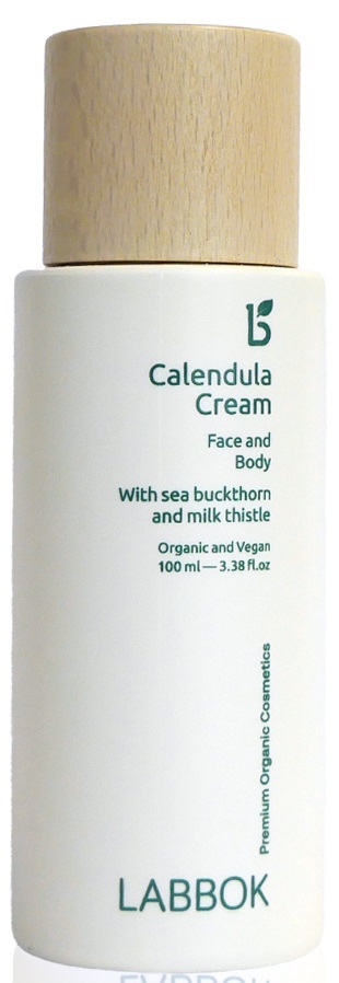 Крем для обличчя та тіла Labbok Restorative Calendula Cream концентрований поживно-регенеруючий з екстрактами календули, 100 мл