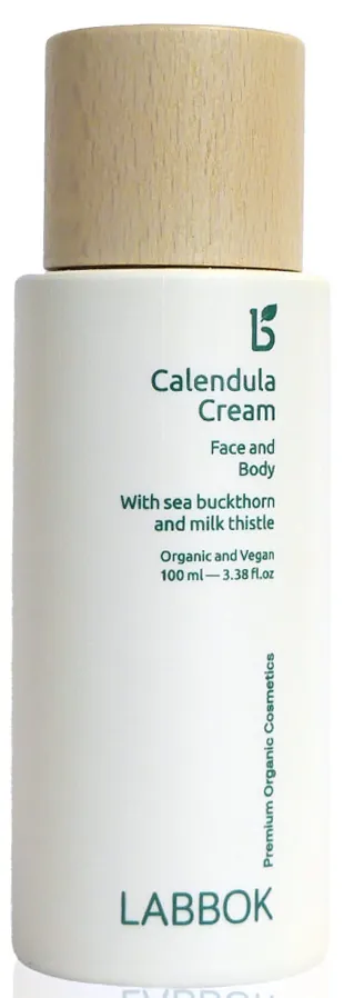 Крем для обличчя та тіла Labbok Restorative Calendula Cream концентрований поживно-регенеруючий з екстрактами календули, 100 мл