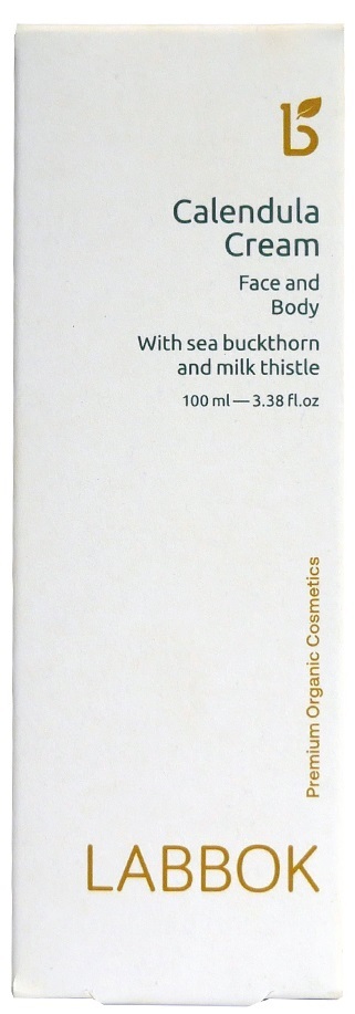 Крем для обличчя та тіла Labbok Restorative Calendula Cream концентрований поживно-регенеруючий з екстрактами календули, 100 мл