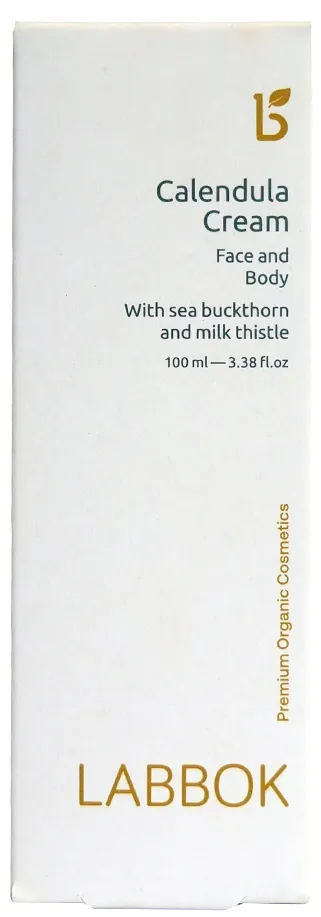 Крем для обличчя та тіла Labbok Restorative Calendula Cream концентрований поживно-регенеруючий з екстрактами календули, 100 мл