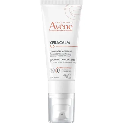 Концентрат Avene XeraCalm A.D заспокійливий для чутливих ділянок шкіри, 40 мл